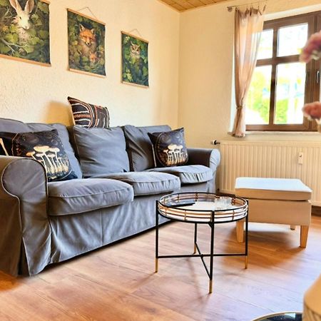 Ferienwohnung Nahe Schloss Kuckuckstein,Infrarotsauna, Hunde Liebstadt Luaran gambar