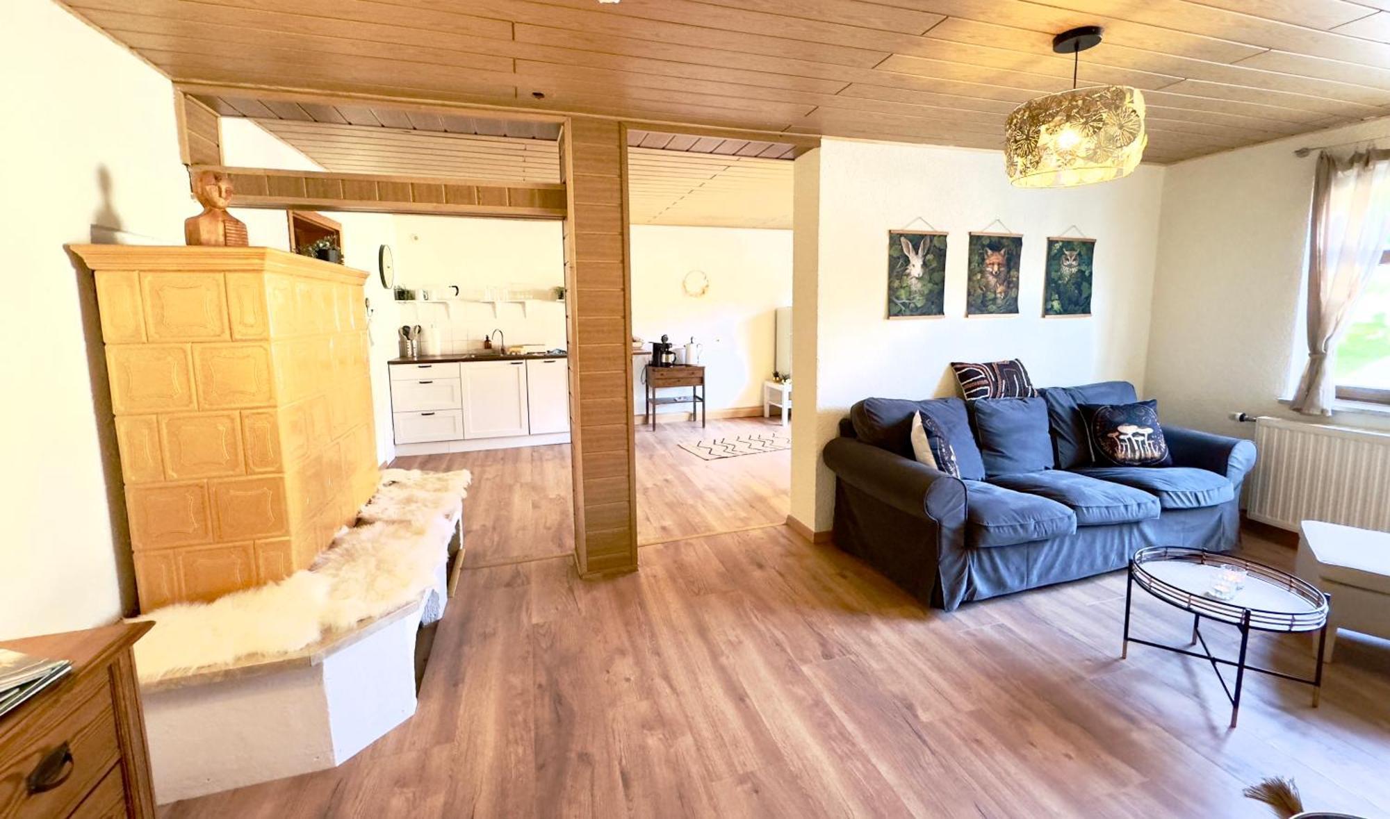 Ferienwohnung Nahe Schloss Kuckuckstein,Infrarotsauna, Hunde Liebstadt Luaran gambar