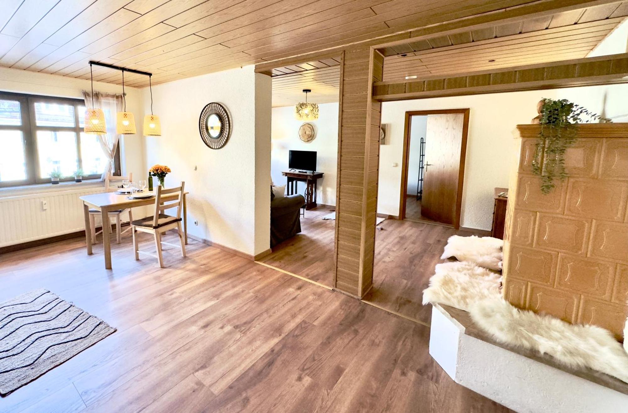 Ferienwohnung Nahe Schloss Kuckuckstein,Infrarotsauna, Hunde Liebstadt Luaran gambar