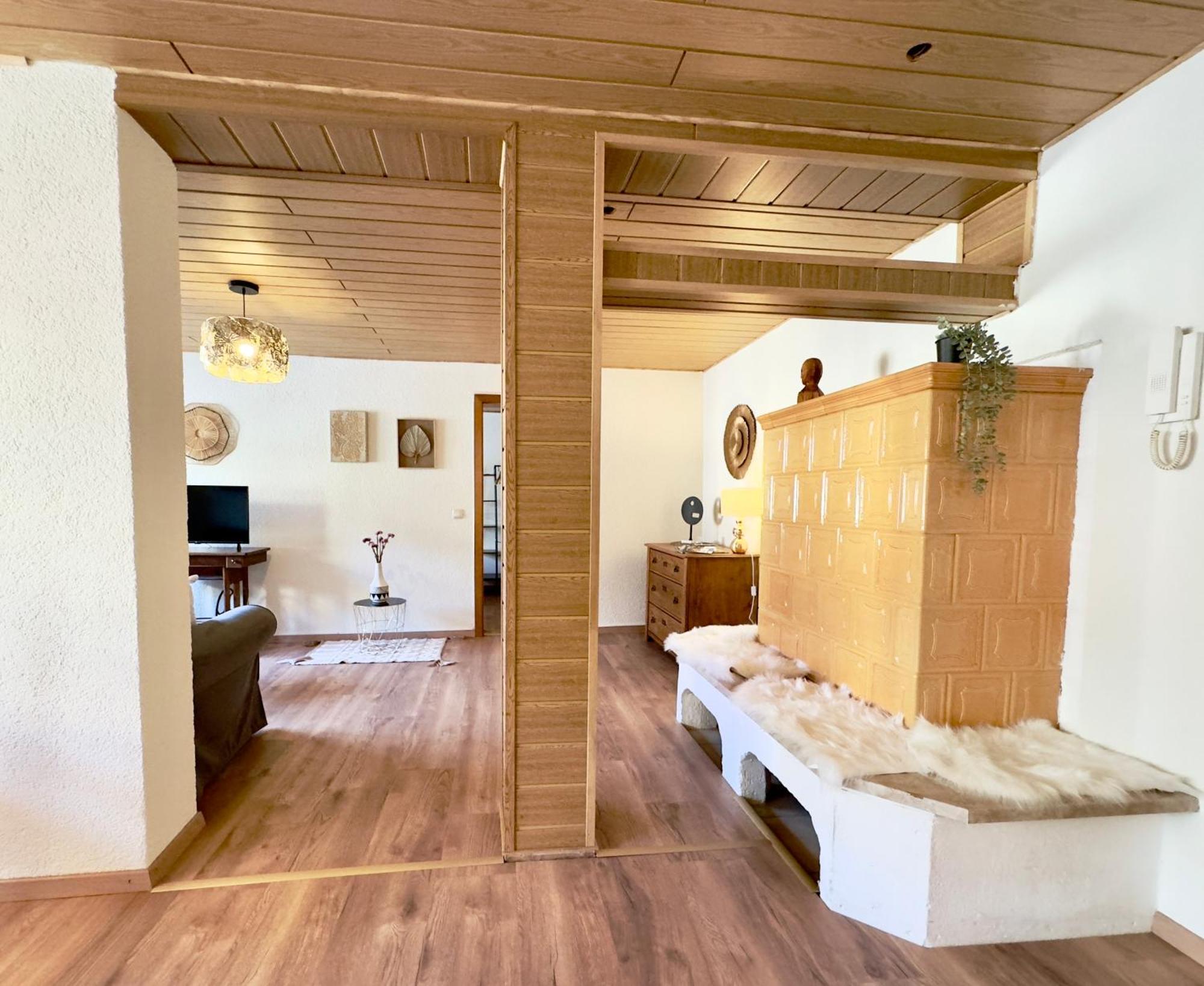 Ferienwohnung Nahe Schloss Kuckuckstein,Infrarotsauna, Hunde Liebstadt Luaran gambar