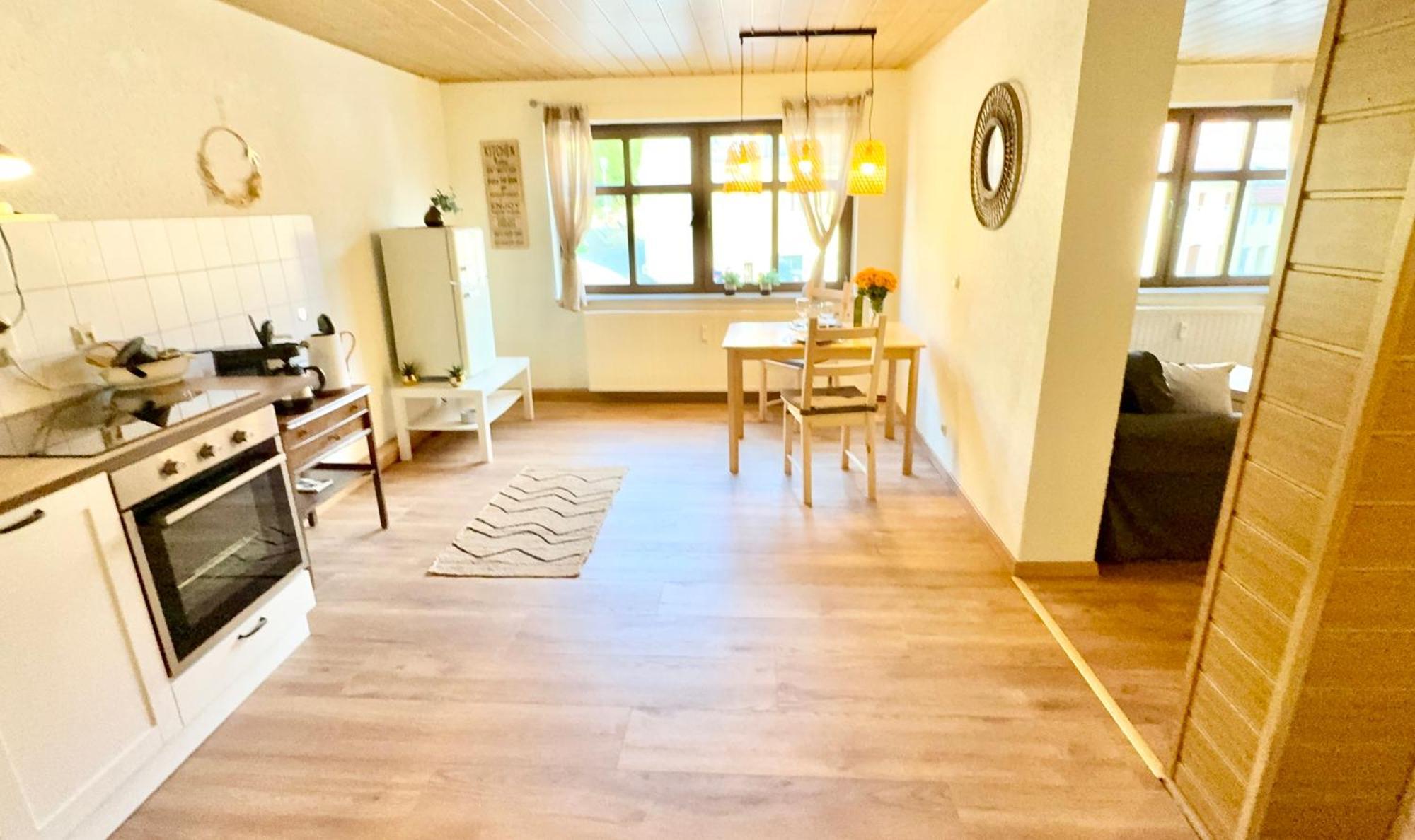 Ferienwohnung Nahe Schloss Kuckuckstein,Infrarotsauna, Hunde Liebstadt Luaran gambar